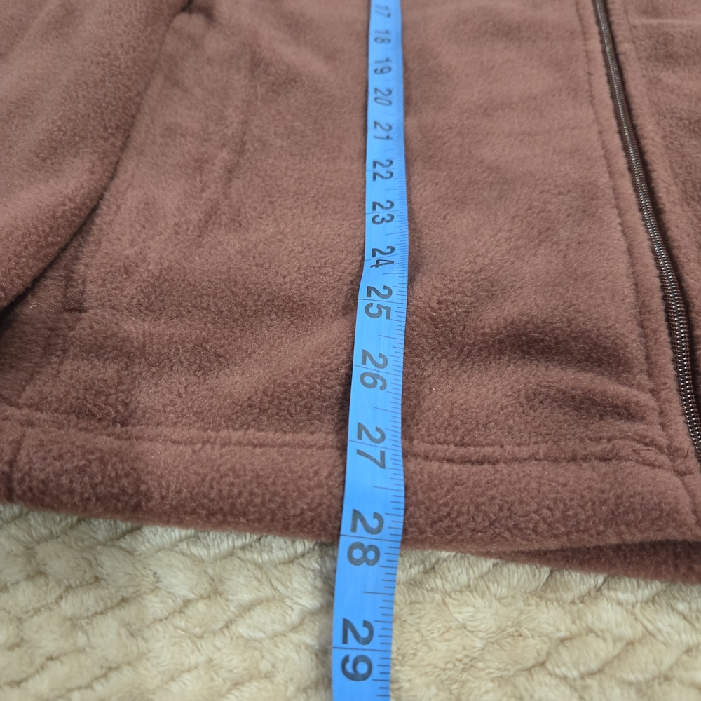 Columbia Jacket Fleece Like Shell Performance Hunting Wine Men Size M Full Zip - Picture 11 of 16